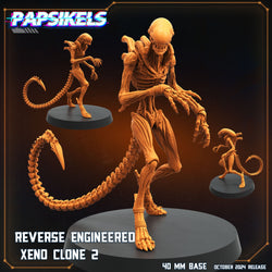 3D Printed Papsikels Reverse Engineered Xeno Clone Set October 2024 SciFi 28mm 32mm (Online Only)