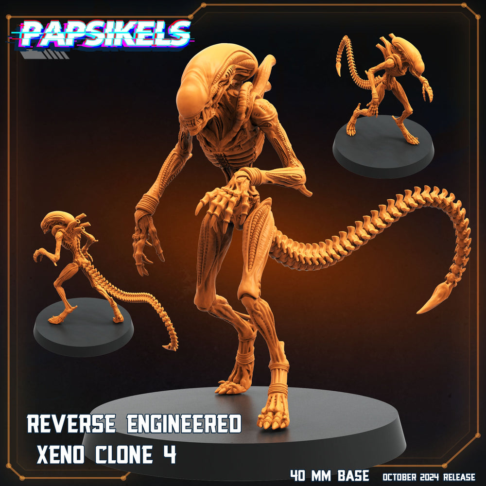 3D Printed Papsikels Reverse Engineered Xeno Clone Set October 2024 SciFi 28mm 32mm (Online Only)