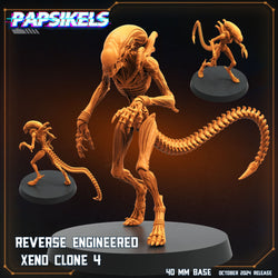 3D Printed Papsikels Reverse Engineered Xeno Clone Set October 2024 SciFi 28mm 32mm (Online Only)