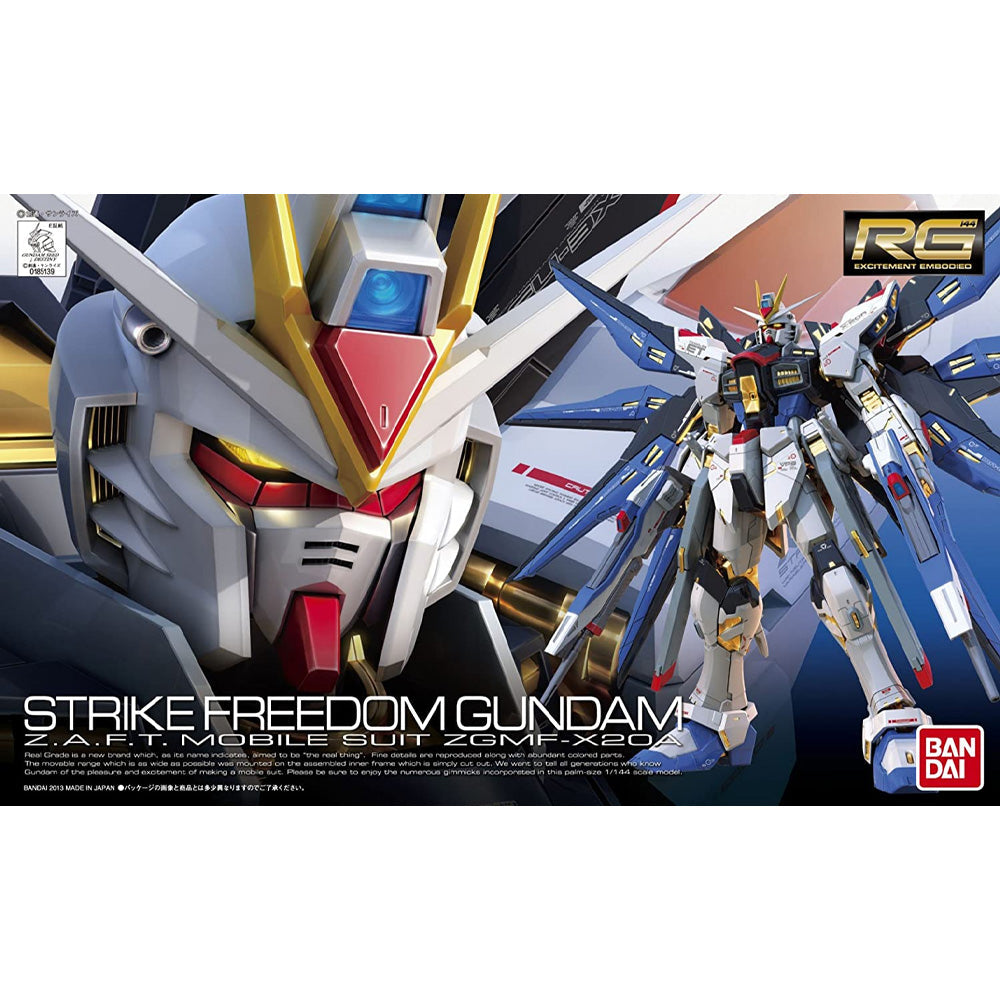 Bandai Hobby: Gundam SEED Destiny - RG 1/144 Strike Freedom Gundam #14 Model Kit (ONLINE ORDER ONLY)