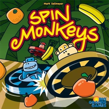 RGG480 Spin Monkeys Boardgame by Rio Grande Games (ONLINE ORDER ONLY)