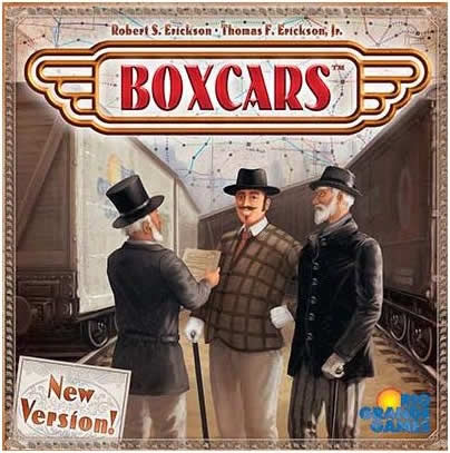 RGG494 Boxcars Board Game Rio Grande Games (ONLINE ORDER ONLY)