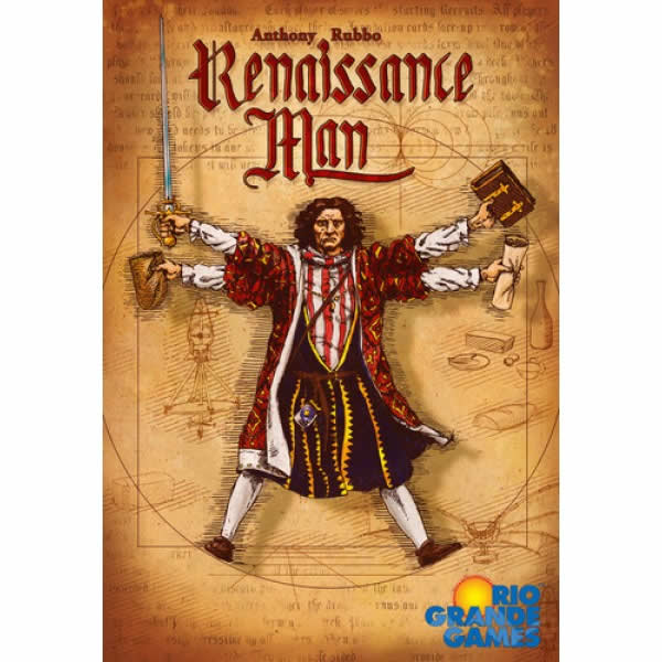 RGG497 Renaissance Man Rio Grande Games (ONLINE ORDER ONLY)
