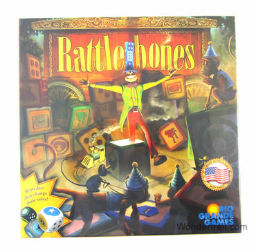 RGG504 Rattlebones Dice Game Rio Grand Games (ONLINE ORDER ONLY)
