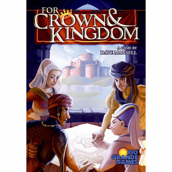 RGG522 For Crown And Kingdom Medieval Strategy Game Rio Grande Games (ONLINE ORDER ONLY)