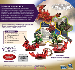 Heroscape: Molten Crustaceans & Tanuki Tricksters Common Army Expansion (ONLINE ORDER ONLY)