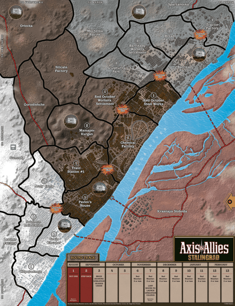Axis & Allies: Stalingrad (ONLINE ORDER ONLY)