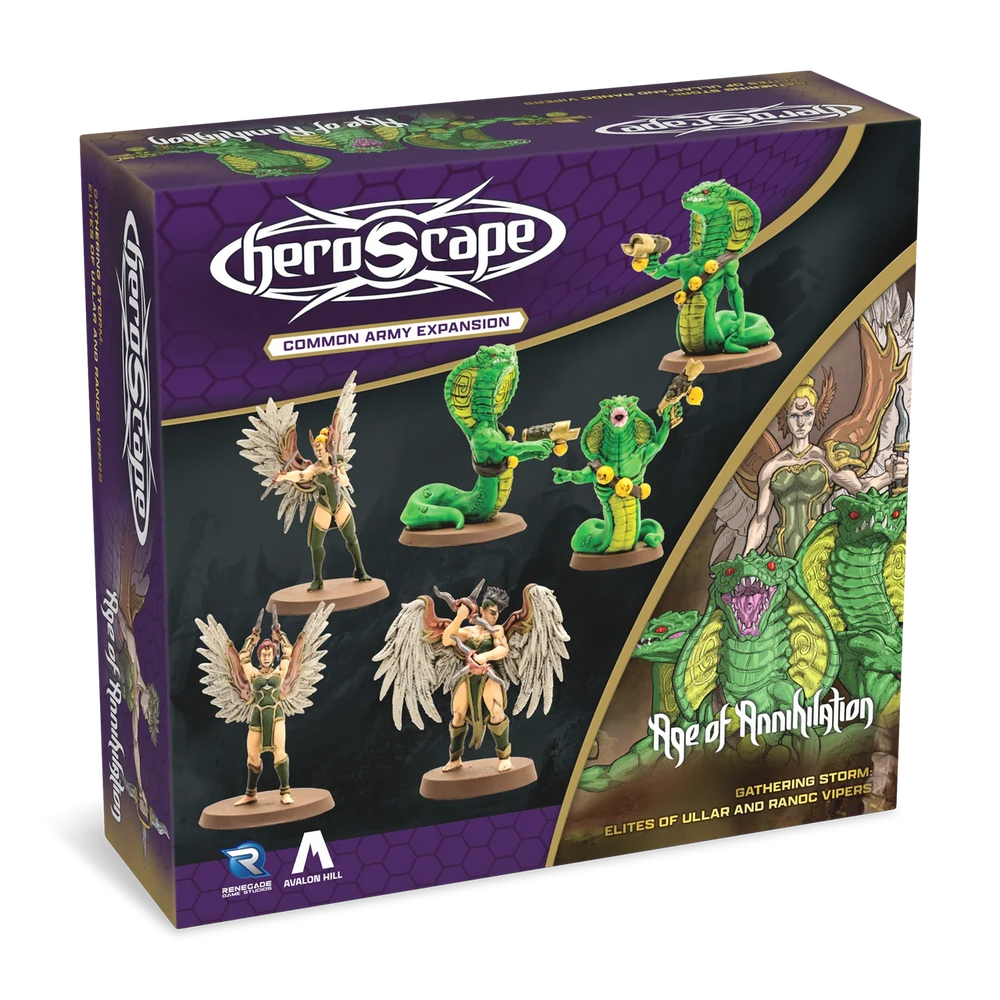 Heroscape: Age of Annihilation - Elites of Ullar & Ranoc Vipers - Common Army Expansion