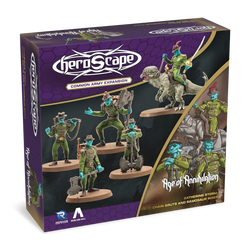 Heroscape: Age of Annihilation - Chain Gruts & Ramosaur Rider - Common Army Expansion