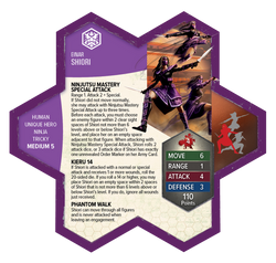 Heroscape: Age of Annihilation - Shiori Miniature Promo