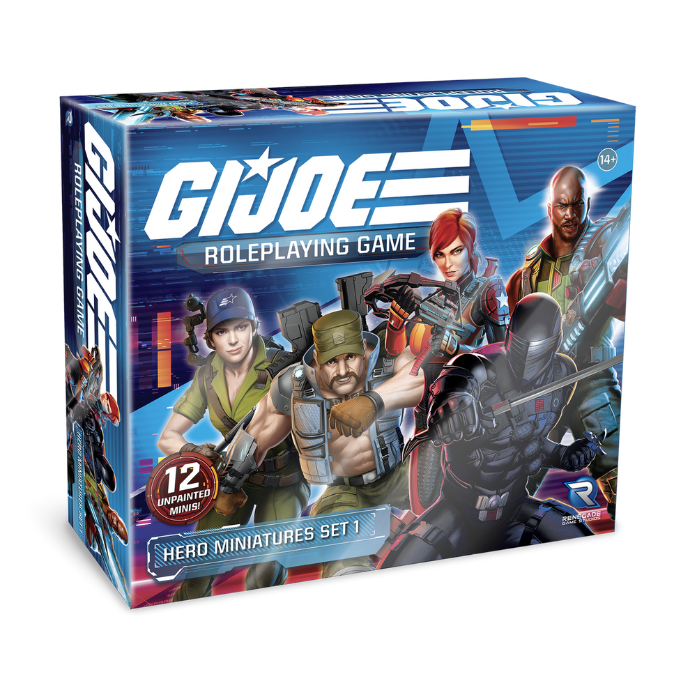 G.I. JOE RPG: Hero Miniatures - Set 1 (ONLINE ORDER ONLY)