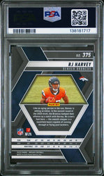 Graded 2025 Panini Mosaic RJ Harvey #375 Rookie RC Football Card PSA 10 Gem Mint (ONLINE ORDER ONLY)