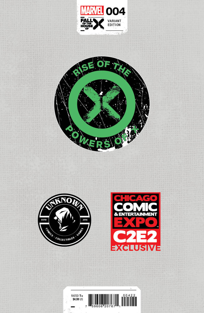[Signed by Kaare Andrews] RISE OF THE POWERS OF X #4 UNKNOWN COMICS KAARE ANDREWS EXCLUSIVE VIRGIN C2E2 VAR [FHX] [IN STOCK] (ONLINE ORDER ONLY)