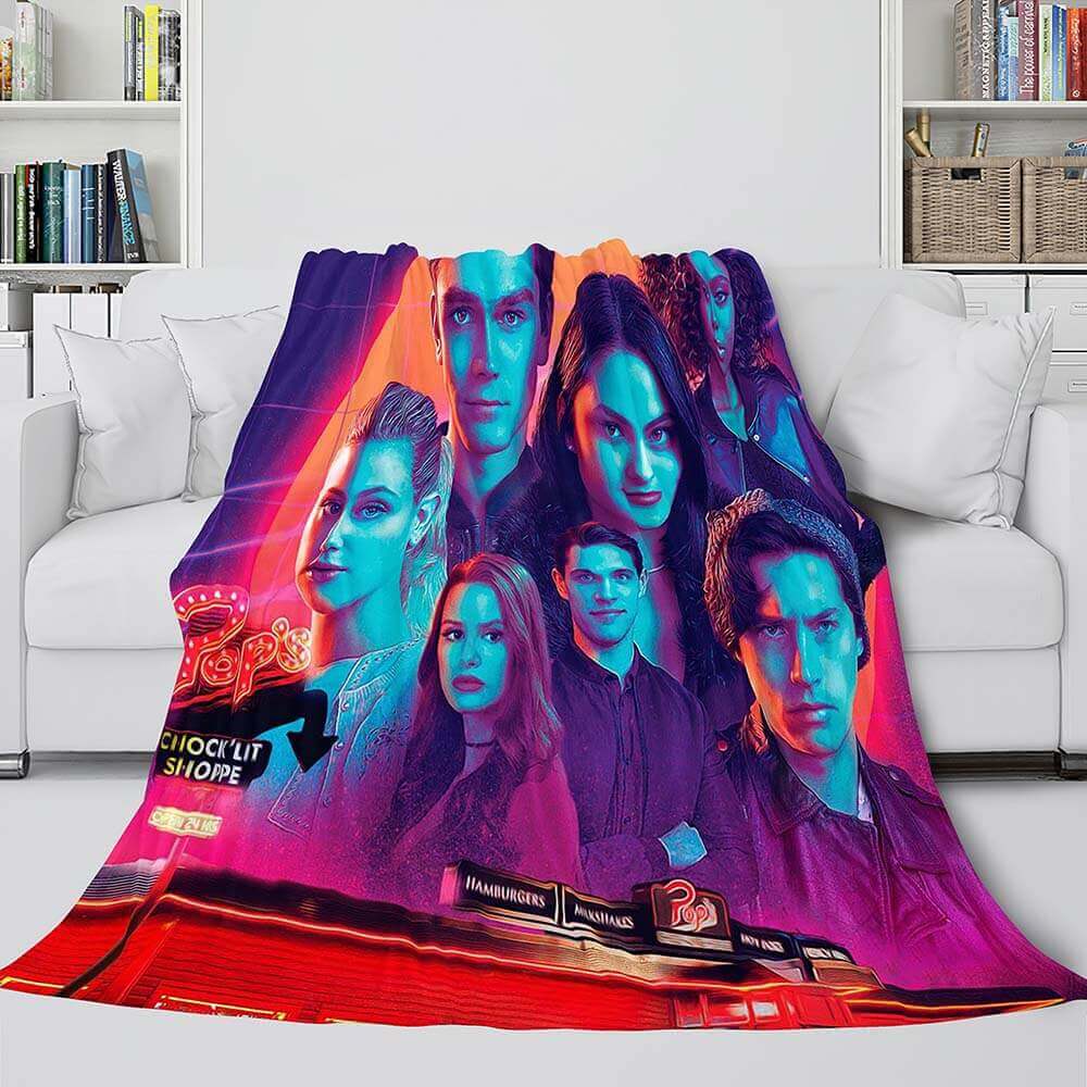 RIVERDALE Blanket Flannel Fleece Throw Cosplay Blanket Christmas Gift (Online Order Only)