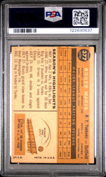 Graded 1960 Topps Roger Maris #377 Baseball Card PSA 4 VG-EX (ONLINE ORDER ONLY)