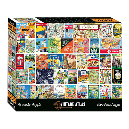 Puzzle: Vintage Atlas (ONLINE ORDER ONLY)