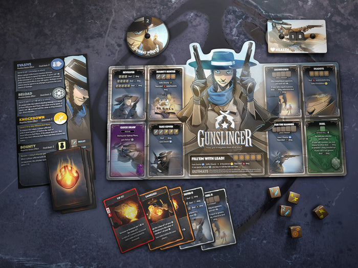 Dice Throne: Season Two - Gunslinger vs Samurai (ONLINE ORDER ONLY)