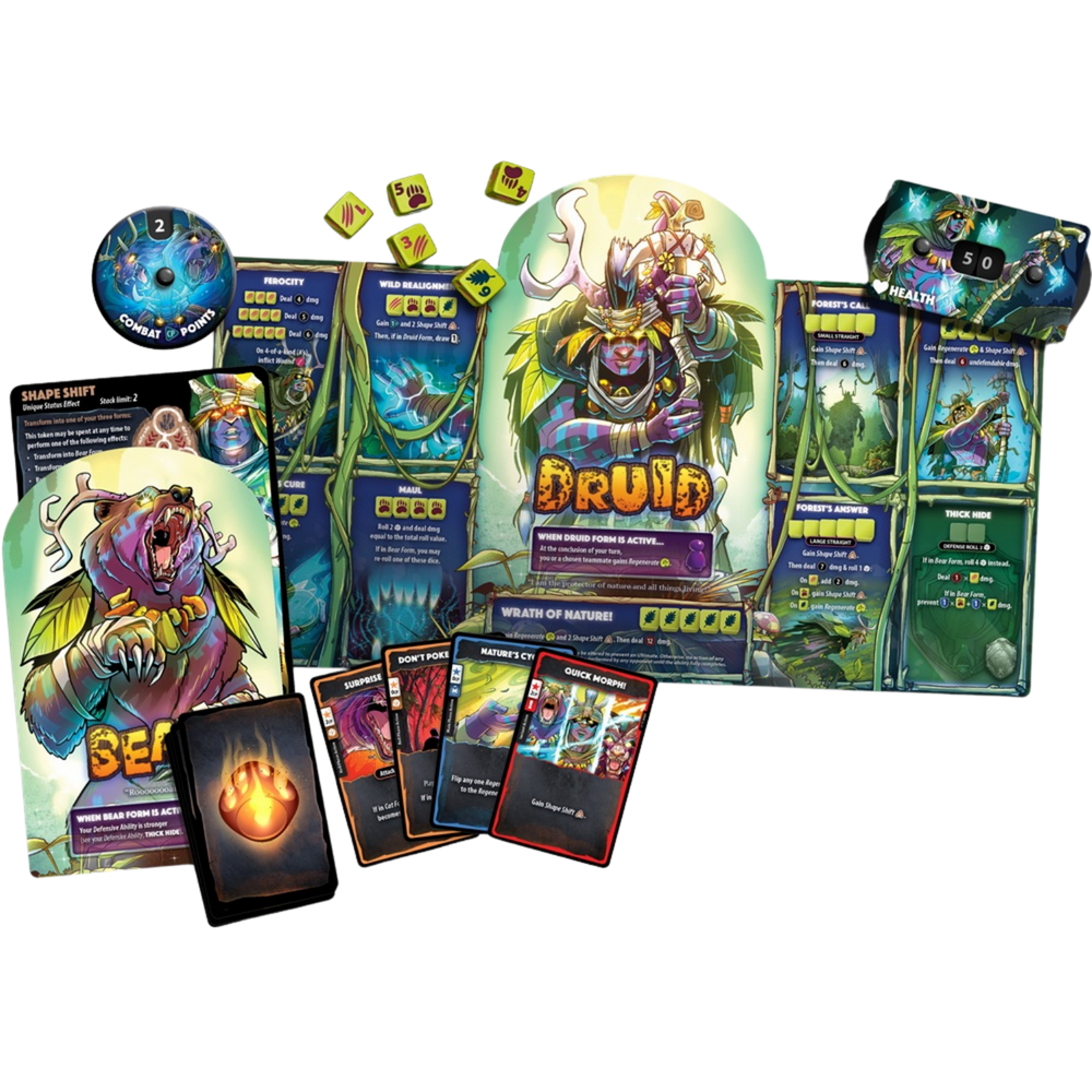 Dice Throne: Hero Pack - Druid