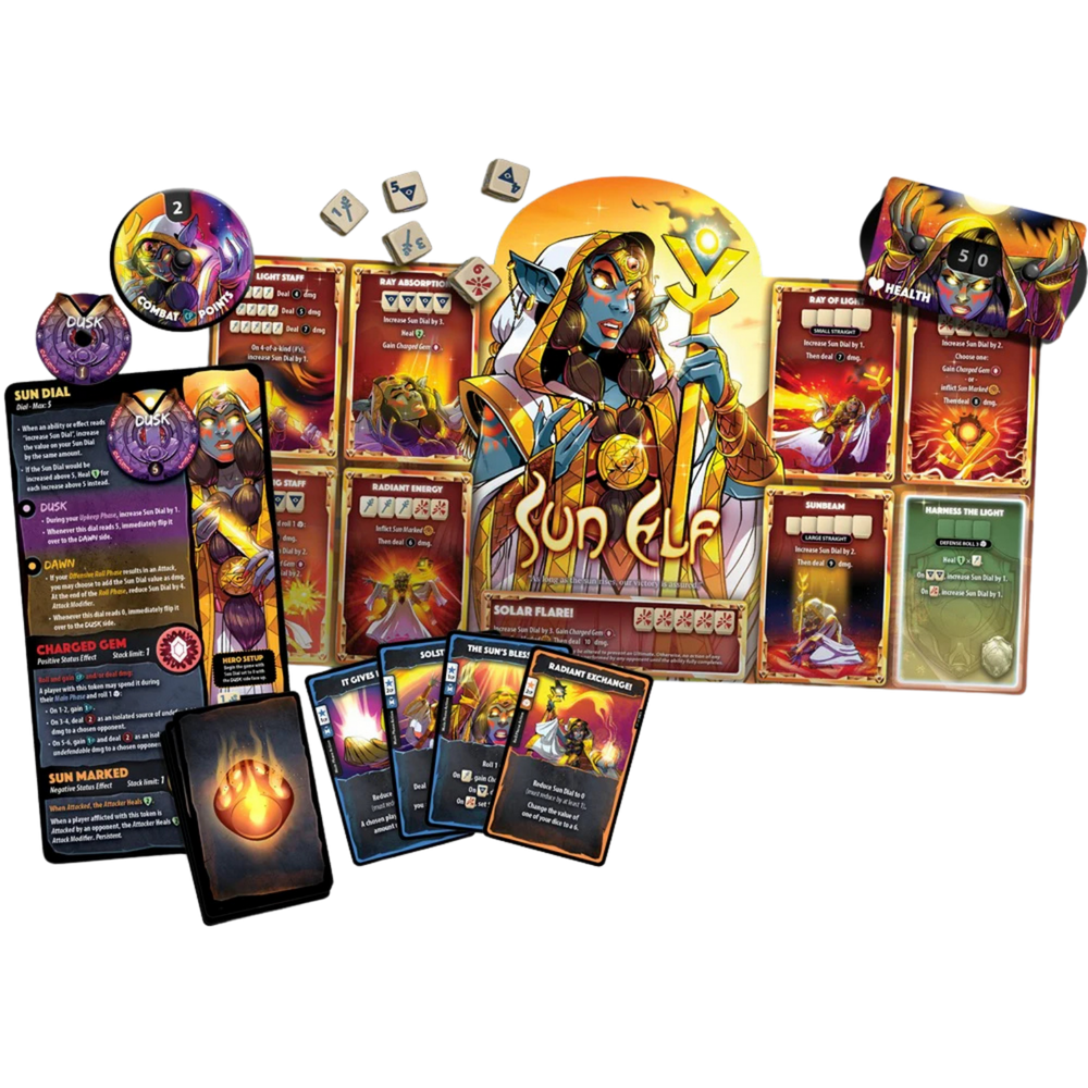 Dice Throne: Hero Pack - Sun Elf