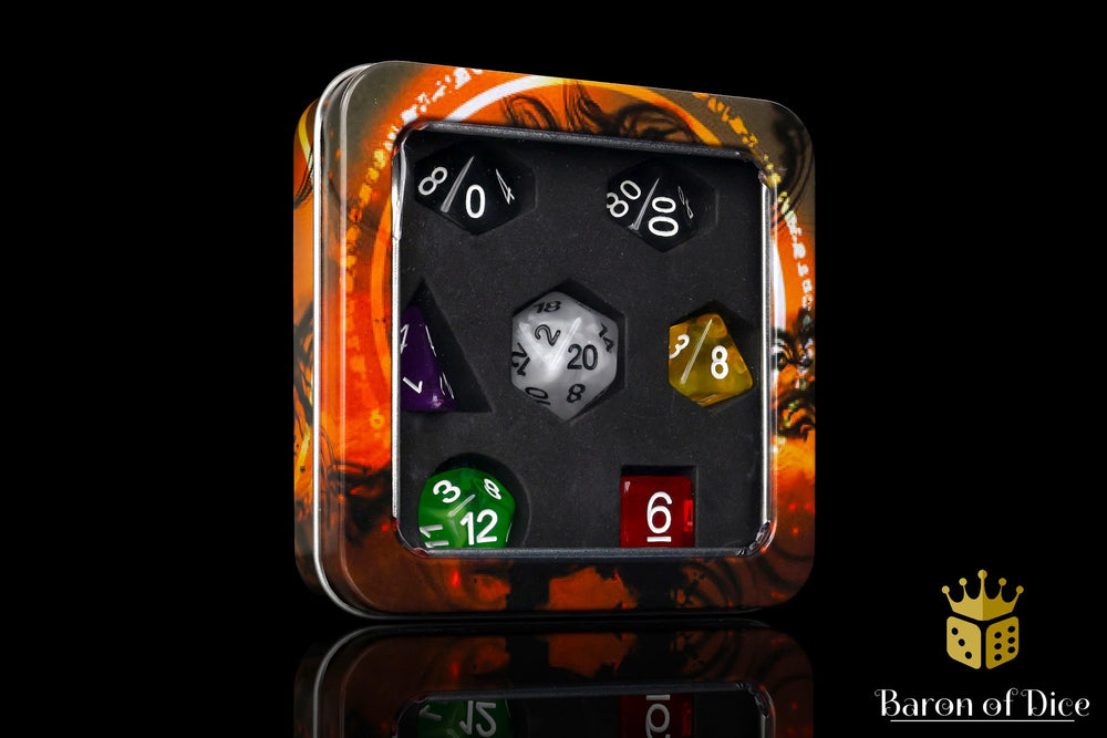 Cyber Combat RPG Dice Set (ONLINE ORDER ONLY)