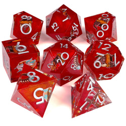 The Barbarian | 8-Piece RPG Set | Baron's Signature Series (ONLINE ORDER ONLY)