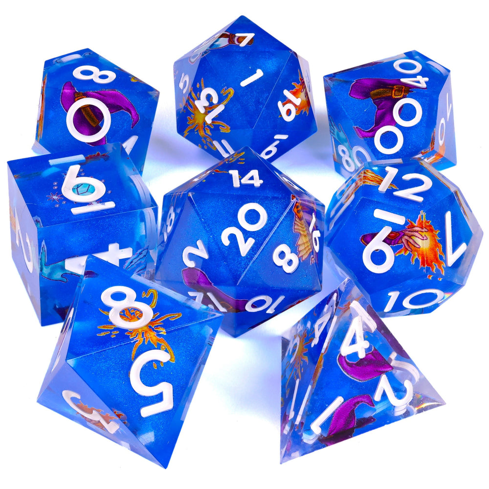 The Wizard | 8-Piece RPG Set | Baron's Signature Series (ONLINE ORDER ONLY)