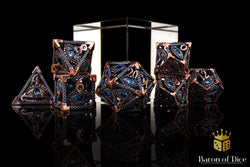 Eye of Providence Metal RPG Dice Set | 7 Pieces