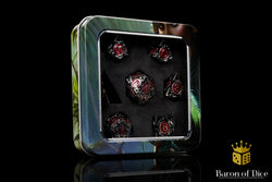 Which Way is Up? Metal RPG Dice Set | 7 Pieces