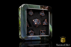 Eye of Providence Metal RPG Dice Set | 7 Pieces