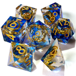 Lost Ring Sharp Edge RPG Dice Set | 7 Pieces (ONLINE ORDER ONLY)