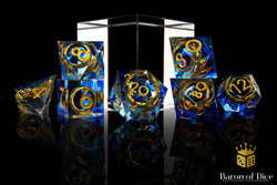 Lost Ring Sharp Edge RPG Dice Set | 7 Pieces (ONLINE ORDER ONLY)