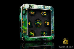 Dragon's Eye Liquid Core RPG Dice Set | 7 Pieces