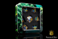 Shiny Like A Diamond! Sharp Edge RPG Dice Set | 7 Pieces (ONLINE ORDER ONLY)