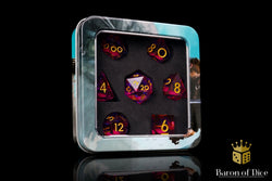 Dance Party Liquid Core RPG Dice Set | 7 Pieces