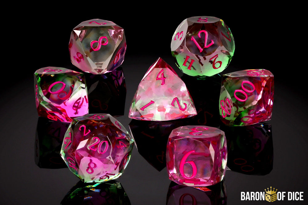 Watermelon Sugar RPG Dice Set | 7 Pieces