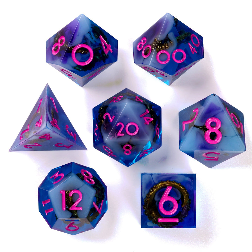 Into the Deep RPG Dice Set | 7 Pieces (ONLINE ORDER ONLY)