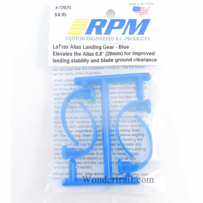 RPM72025 Landing Gear Blue RPM (ONLINE ORDER ONLY)