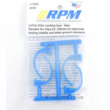 RPM72025 Landing Gear Blue RPM (ONLINE ORDER ONLY)