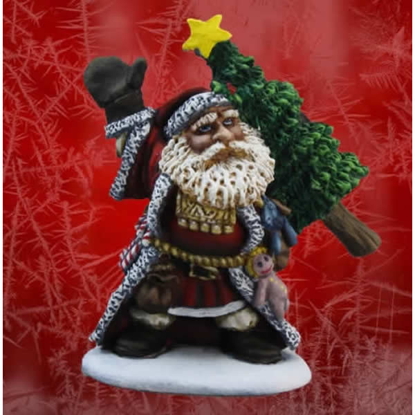 RPR01525 Santa Dwarf Miniature 25mm Heroic Scale Special Edition (ONLINE ORDER ONLY)