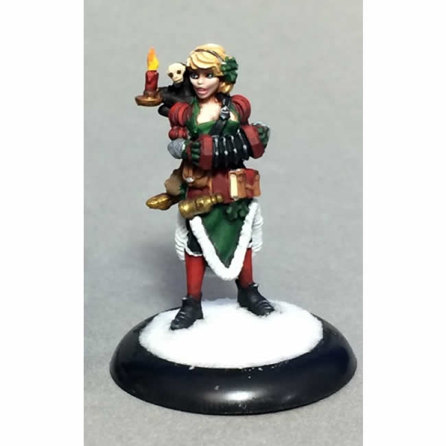 RPR01578 Carol Christmas Bard Miniature 25mm Heroic Scale (ONLINE ORDER ONLY)