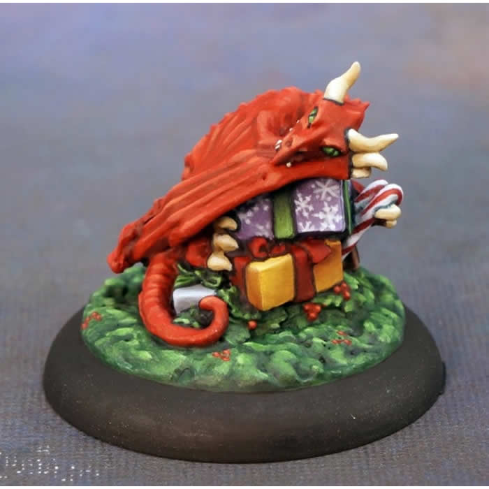 RPR01581 Christmas Dragon Hoard Miniature 25mm Heroic Scale (ONLINE ORDER ONLY)