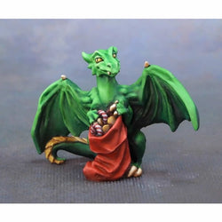 RPR01631 Dragon and Stocking Miniature 25mm Heroic Scale (ONLINE ORDER ONLY)