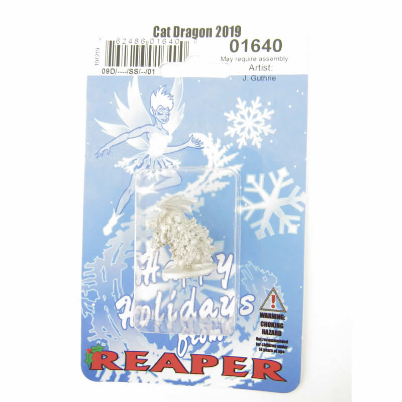 RPR01640 2019 Cat Dragon In Tree Miniature 25mm Heroic Scale Figure (ONLINE ORDER ONLY)