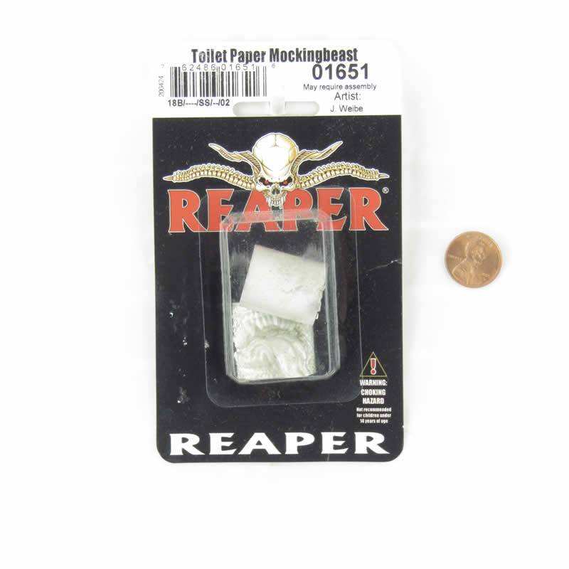 RPR01651 Toilet Paper Mockingbeast Miniature 25mm Heroic Scale Special Edition (ONLINE ORDER ONLY)