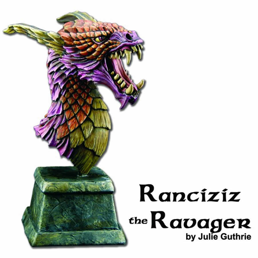 RPR01676A Ranciziz The Ravager Resin Dragon Bust Miniature Figurine 25mm Heroic Scale Reaper Miniatures (ONLINE ORDER ONLY)