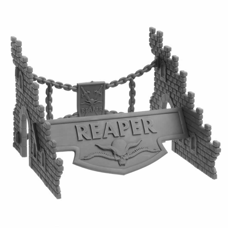 RPR01691 2022 Reaper Paint Brush Holder 2 1/2 x 3 x 3 inches Unpainted Reaper Miniatures (ONLINE ORDER ONLY)