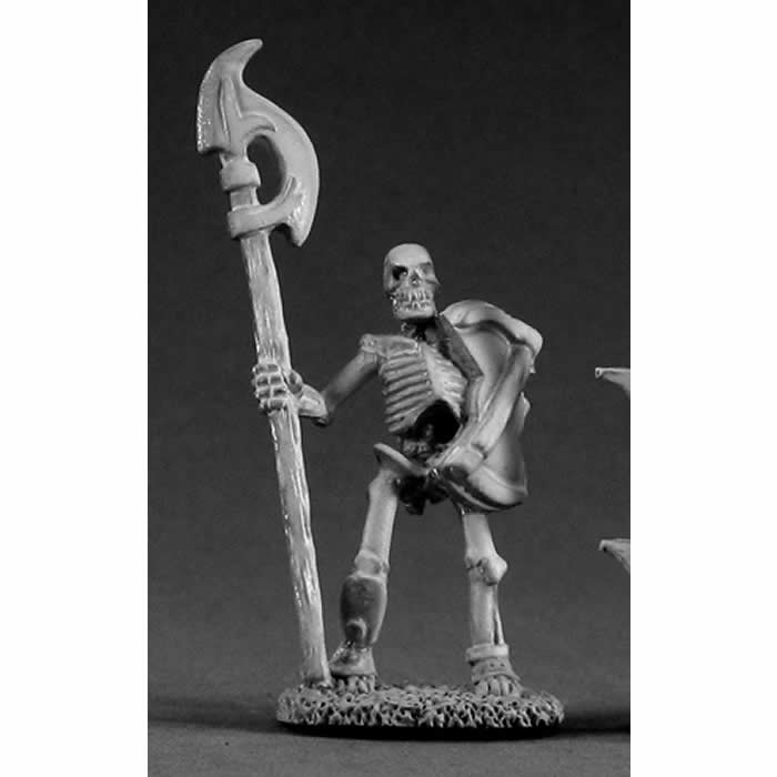 RPR02014 Skeleton Halberdier Miniature 25mm Heroic Scale Dark Heaven (ONLINE ORDER ONLY)