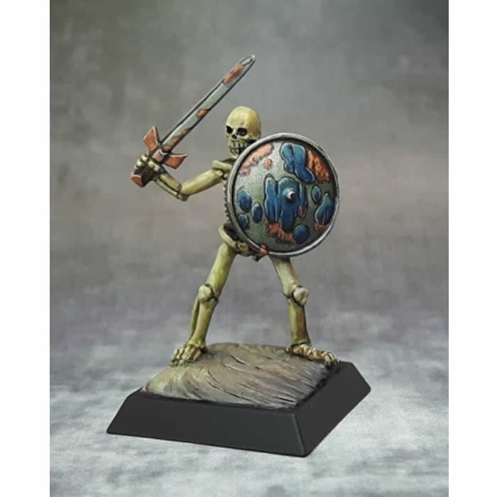 RPR02015 Skeleton Swardsman Miniature 25mm Heroic Scale Dark Heaven (ONLINE ORDER ONLY)