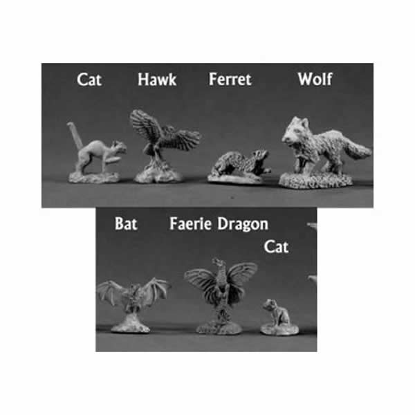 RPR02018 Familiar Pack 1 Miniature 25mm Heroic Scale Dark Heaven (ONLINE ORDER ONLY)