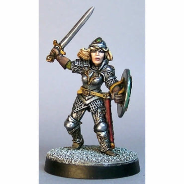 RPR02026 Brigette of the Blade Fighter Miniature 25mm Heroic Scale (ONLINE ORDER ONLY)